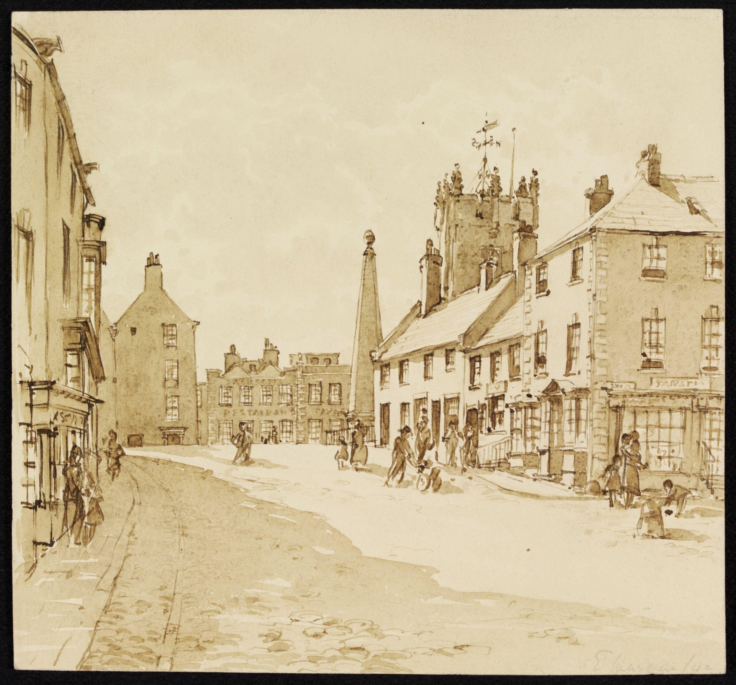A Street in Richmond, Musman, 1942