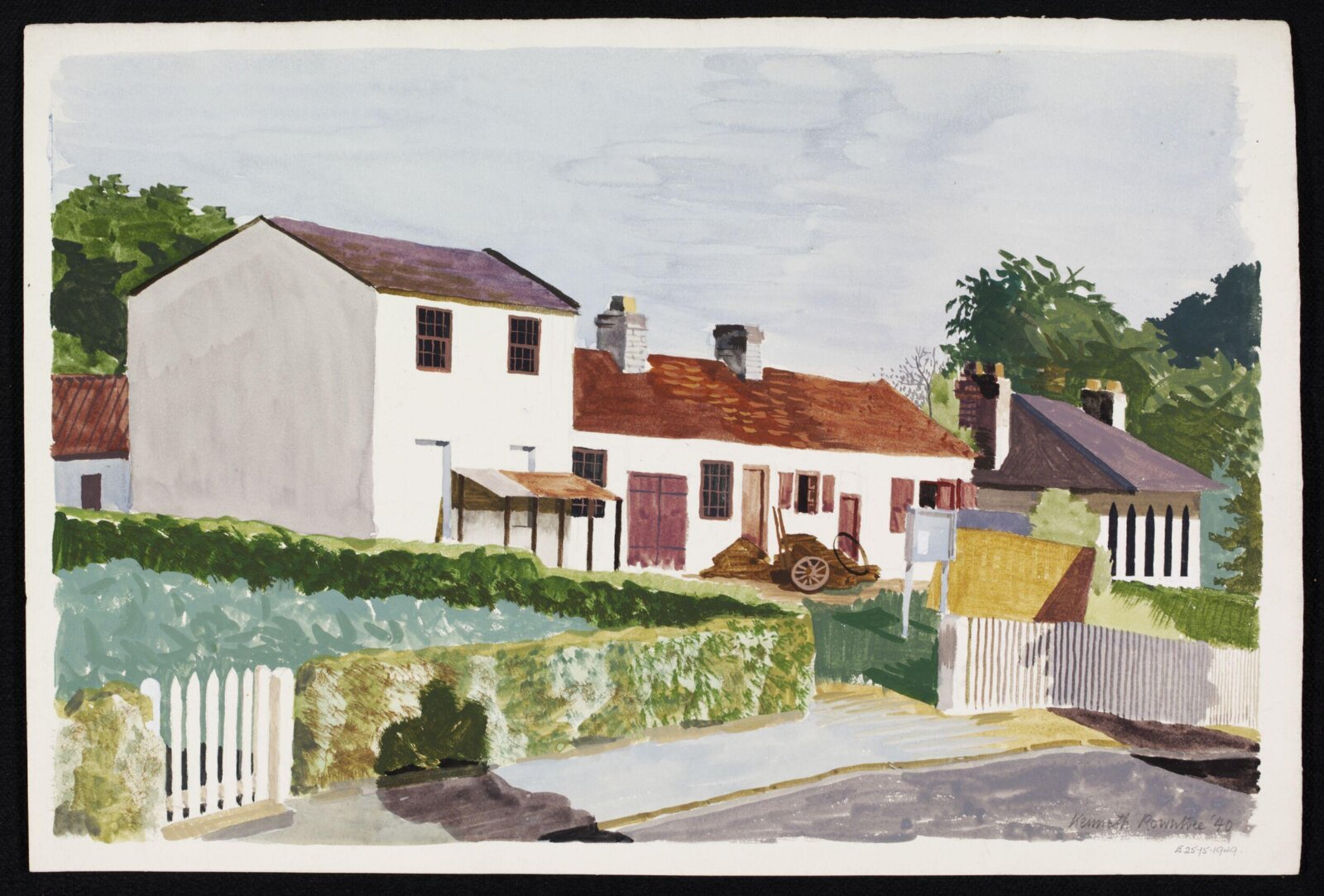 The Smithy, Crathorne, Rowntree, 1940