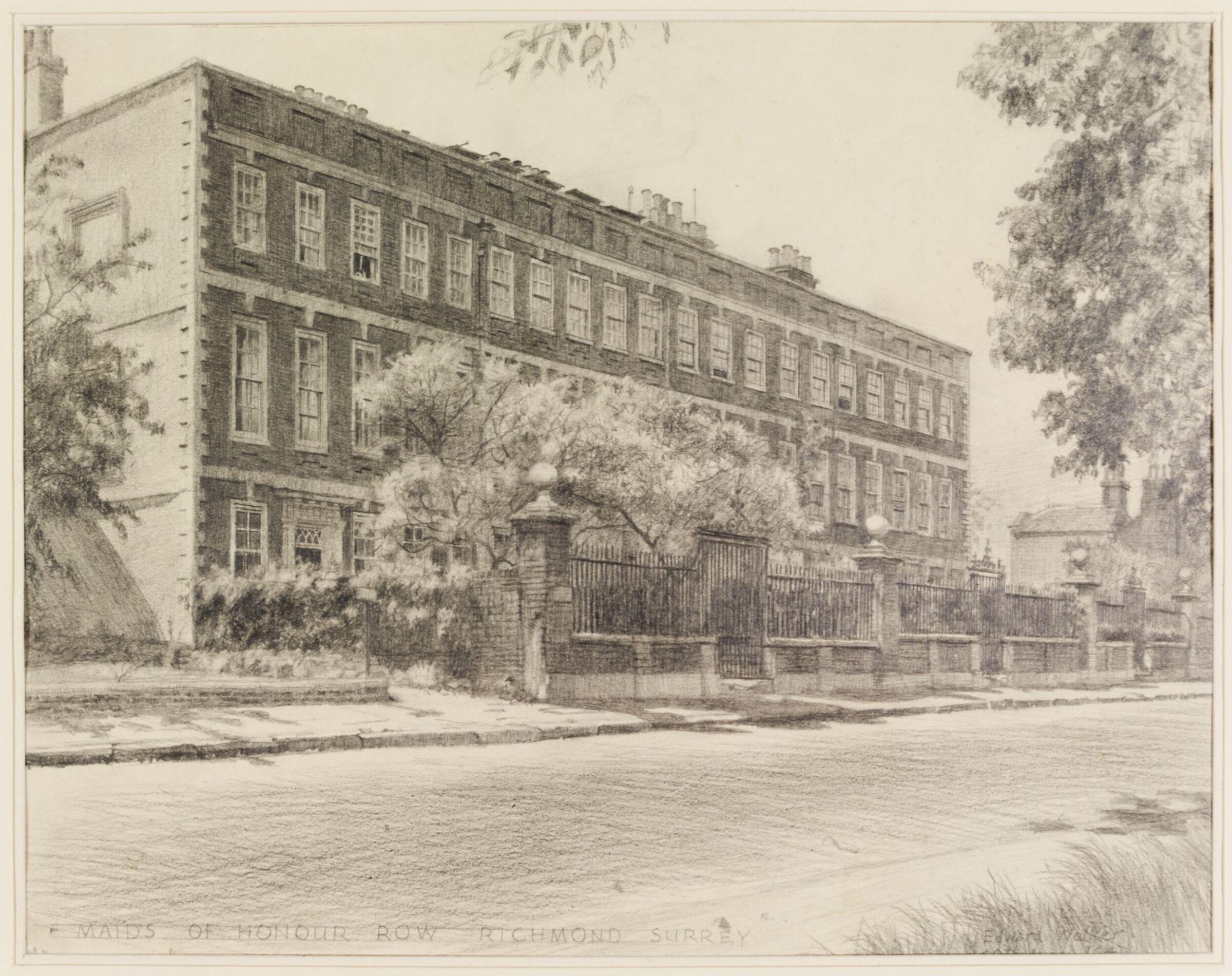Maids of Honour Row, Richmond, Walker, 10th June 1942