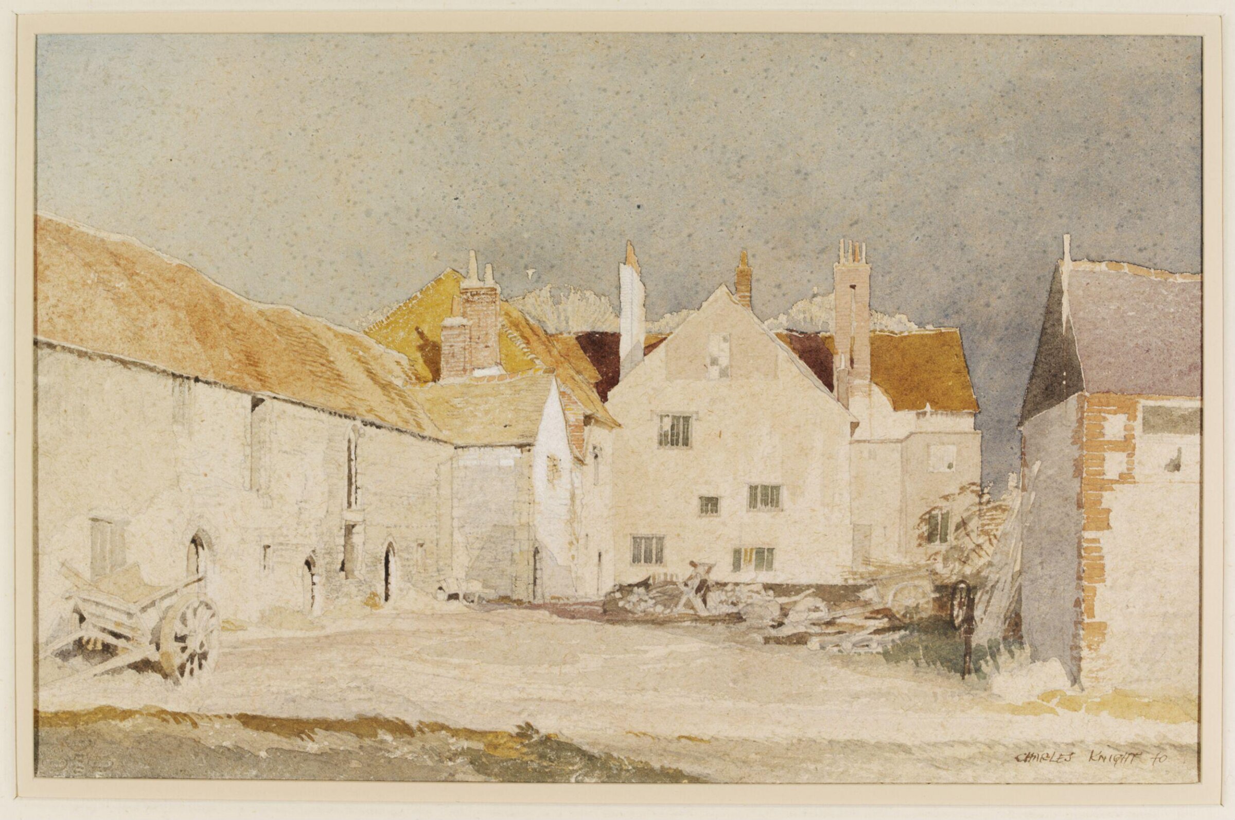 Hangleton Manor, near Brighton, Charles Knight, 1940