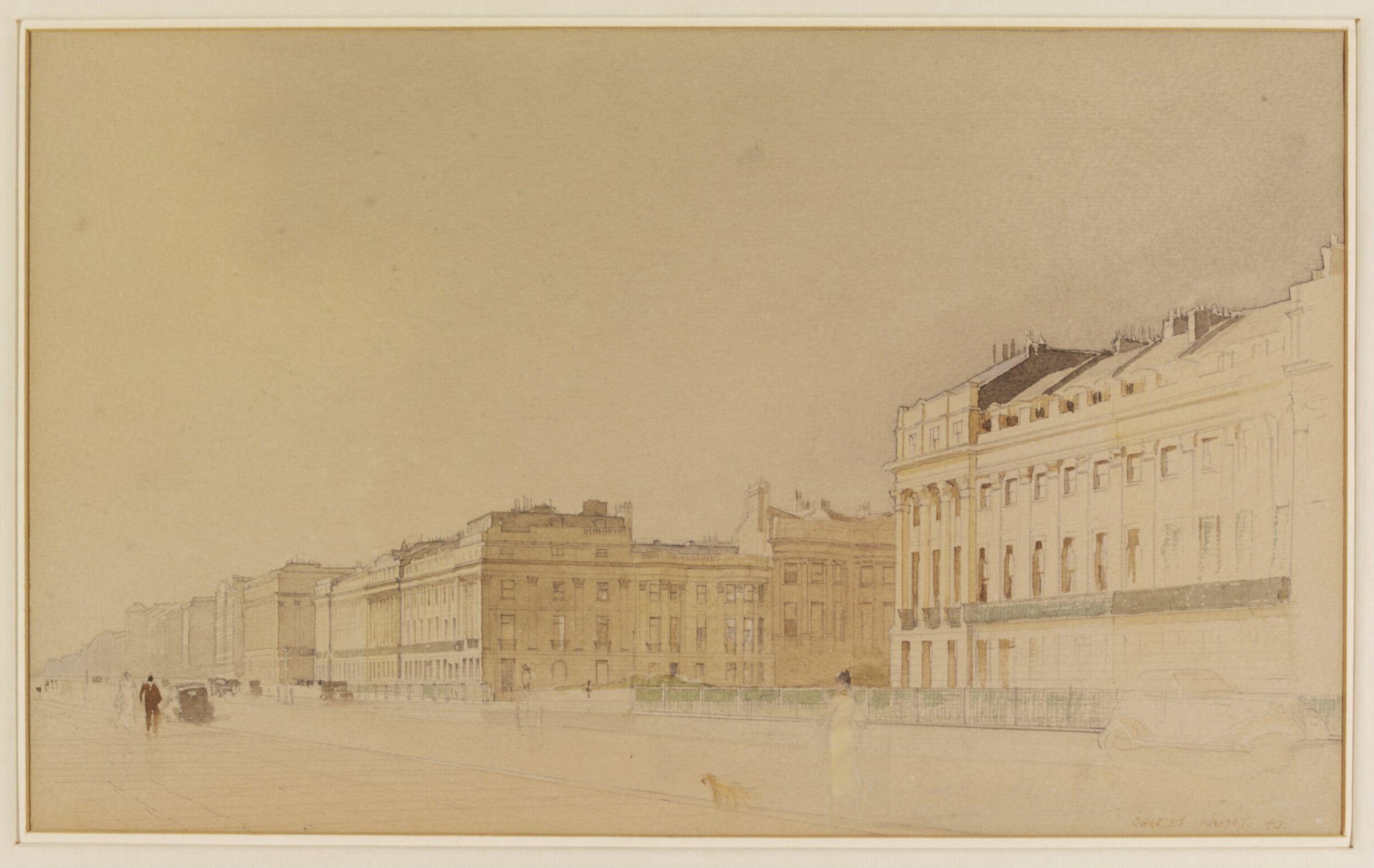 Brunswick Terrace, Hove, Charles Knight, 1940