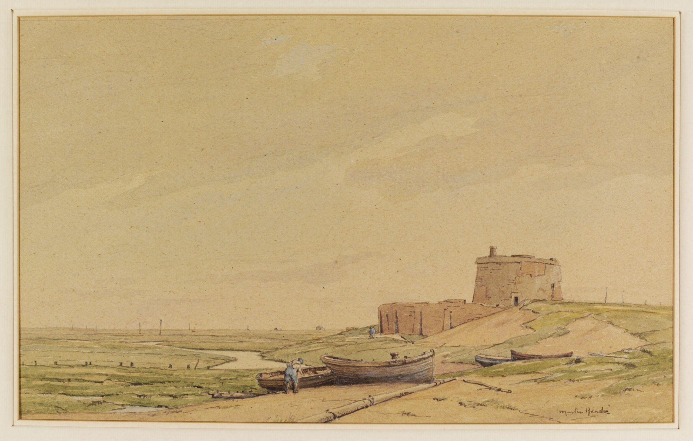 Martello Tower, Rye Port, Hardie, ca. 1940
