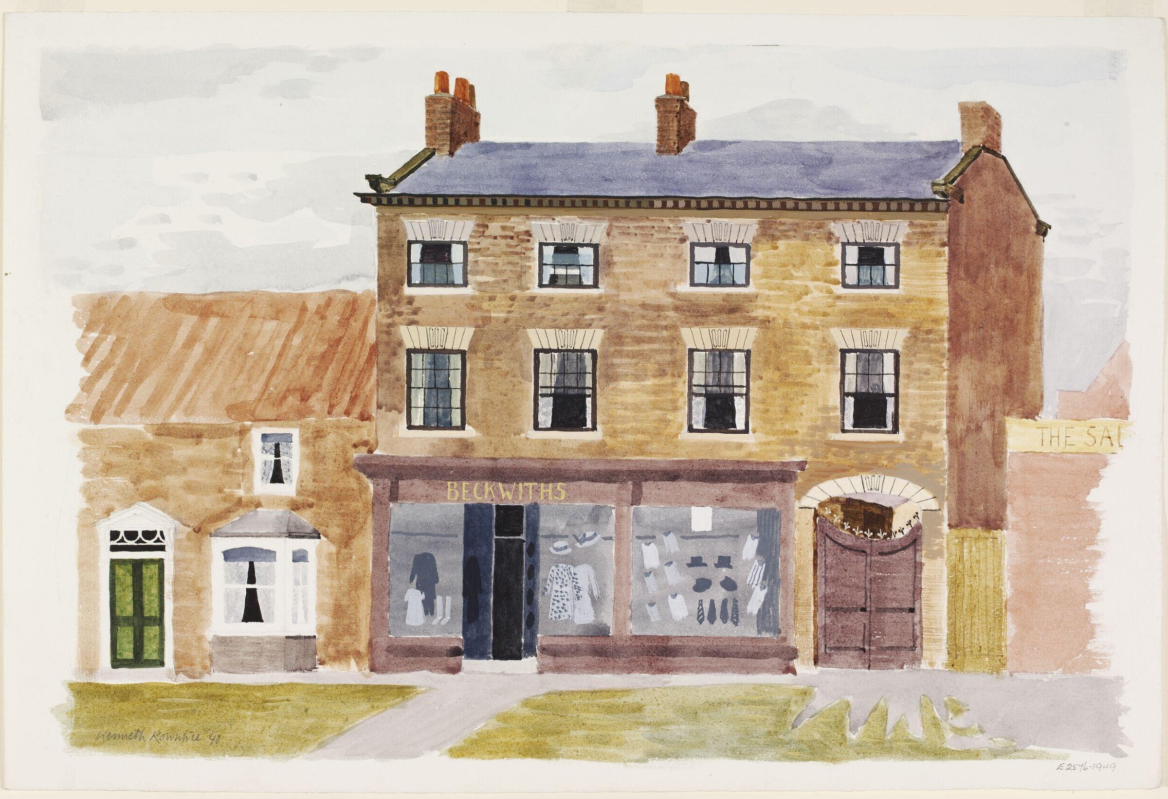 House at Easingwold, Kenneth Rowntree, 1940