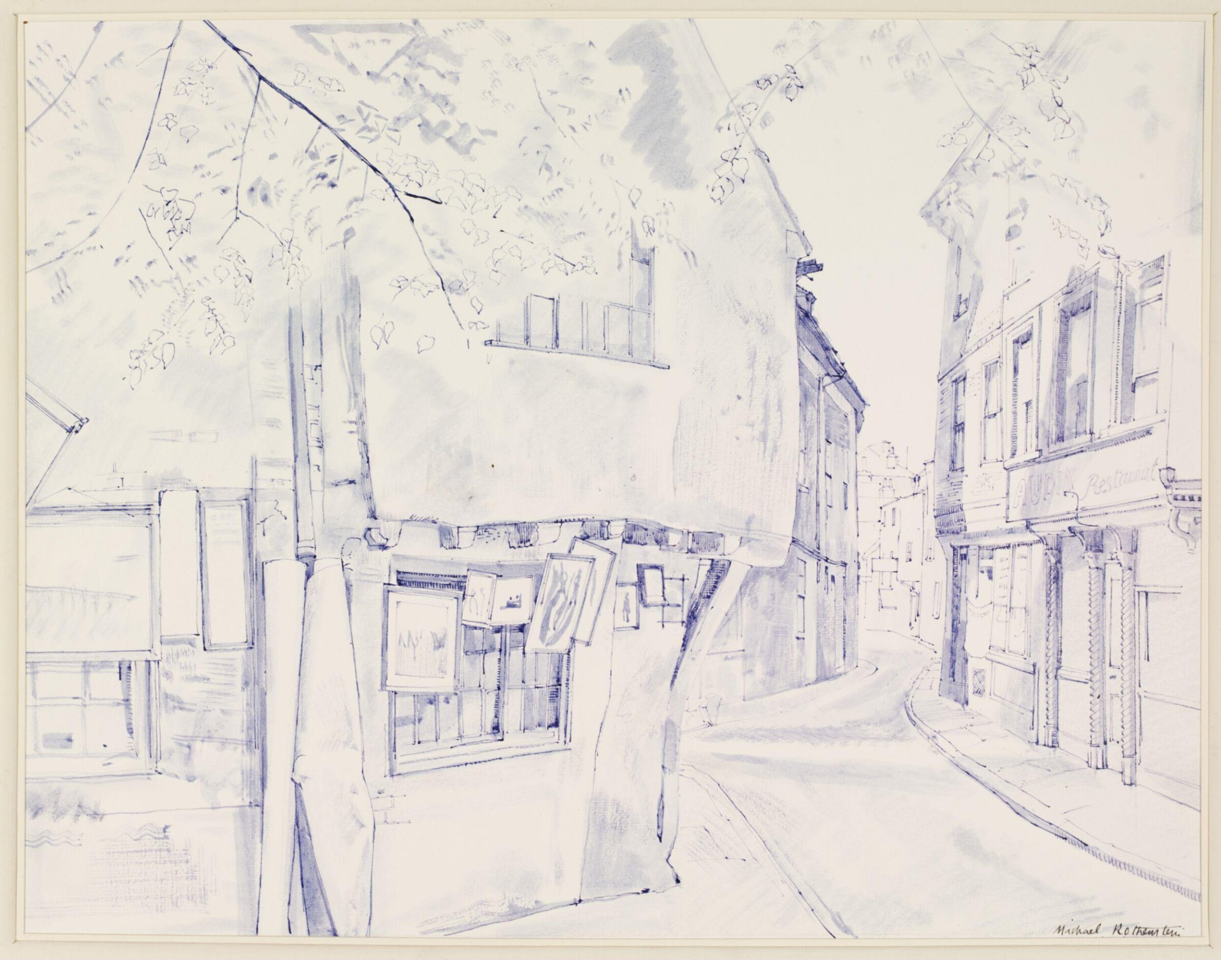 Great Shambles and Newgate Street, York, Michael Rothenstein, 1940