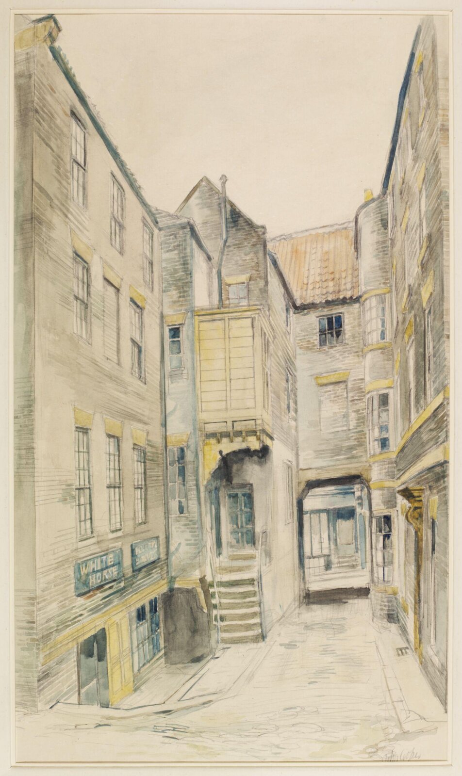 White Horse Hotel, Whitby, John Cooper, ca. 1940