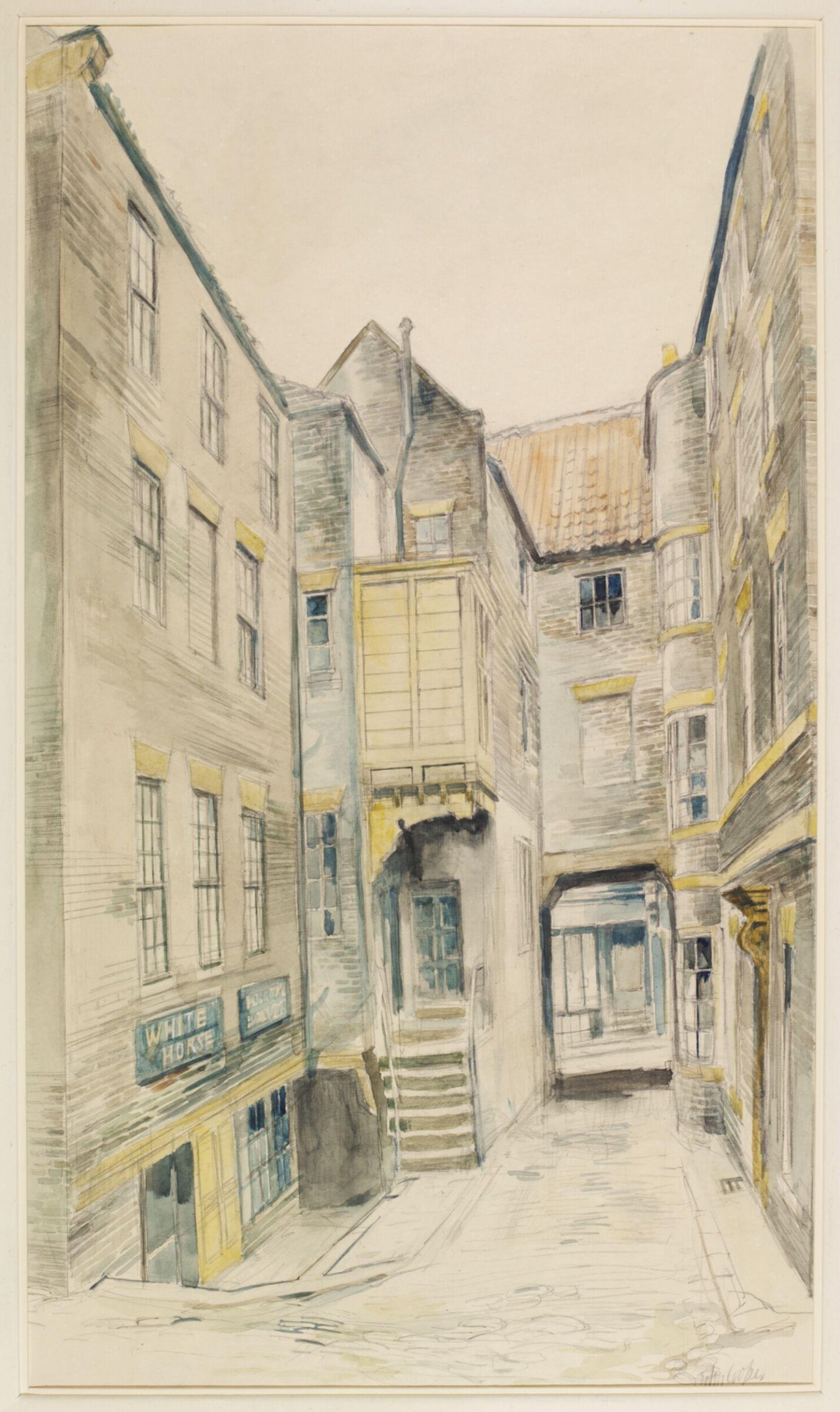 White Horse Hotel, Whitby, John Cooper, ca. 1940