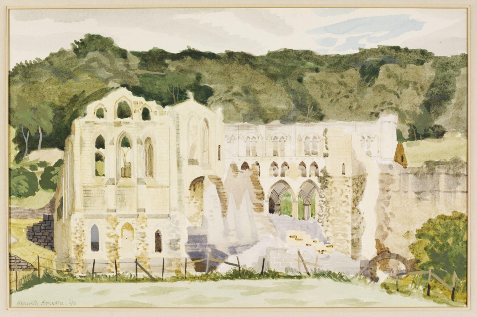 Rievaulx Abbey, Rowntree, 1940