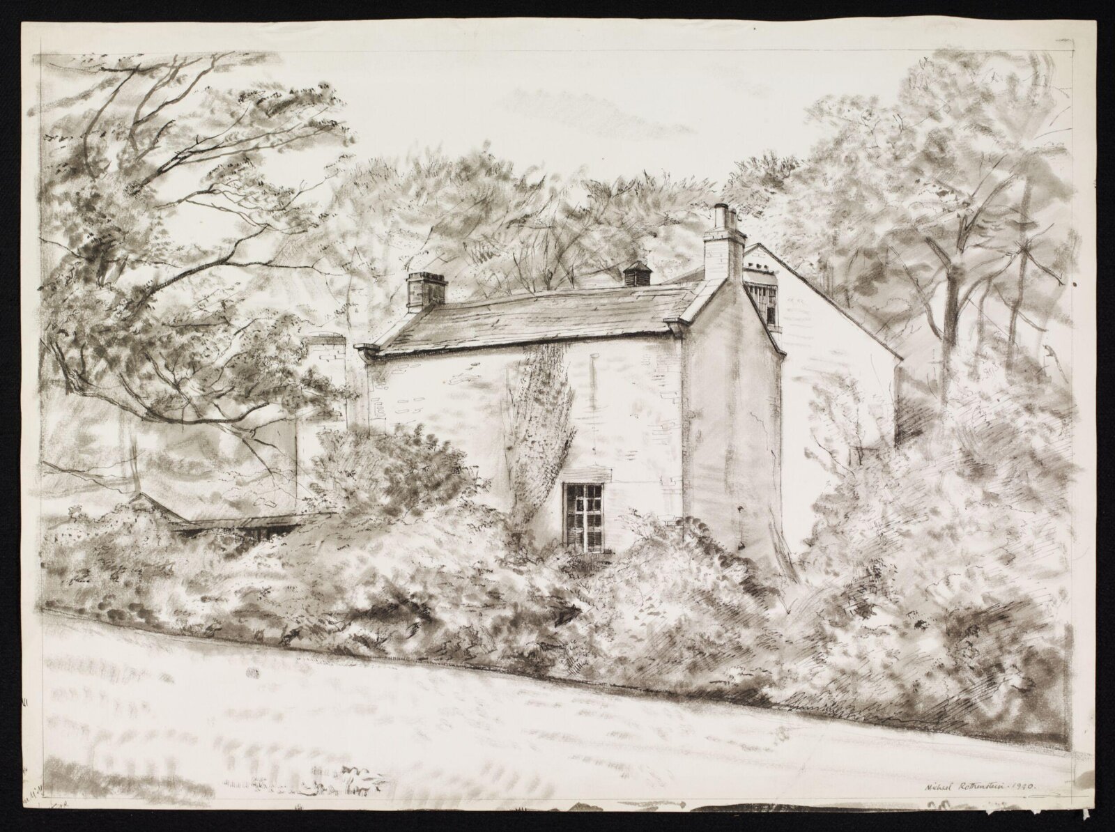 Fullwood Cottage, Sheffield, Michael Rothenstein, 1940