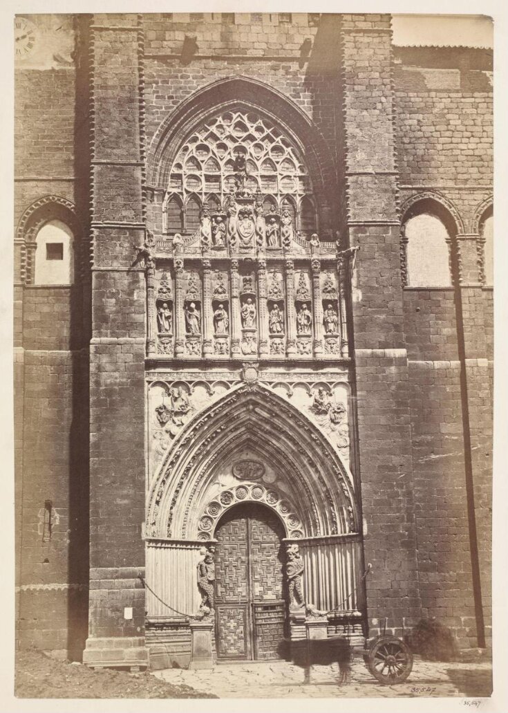 Cathedral, West front door, Avila top image