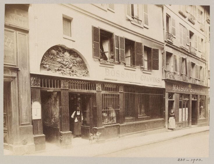 Shop front, Au Soleil d'Or, 84 Rue St Saveur, Paris, France top image