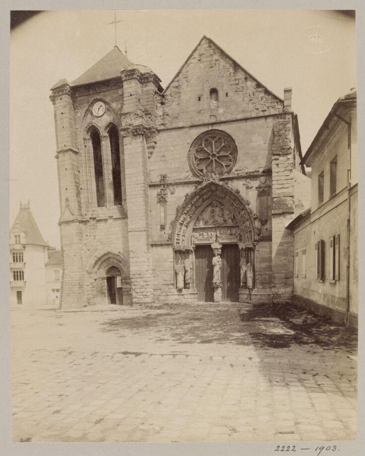 Longpont Church, 13th - 15thC, France top image
