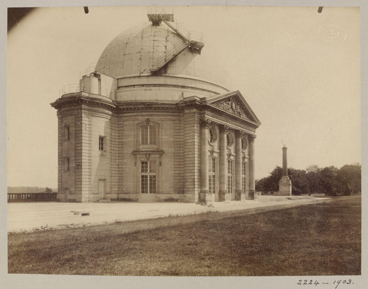 Atget, Jean-Eugène-Auguste, Château, Meudon, France