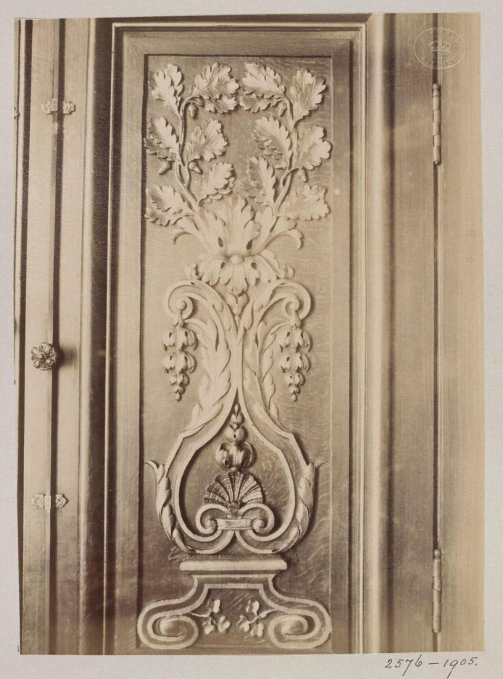 Ornamental panel, Hôtel de Lauzun, Paris, France top image