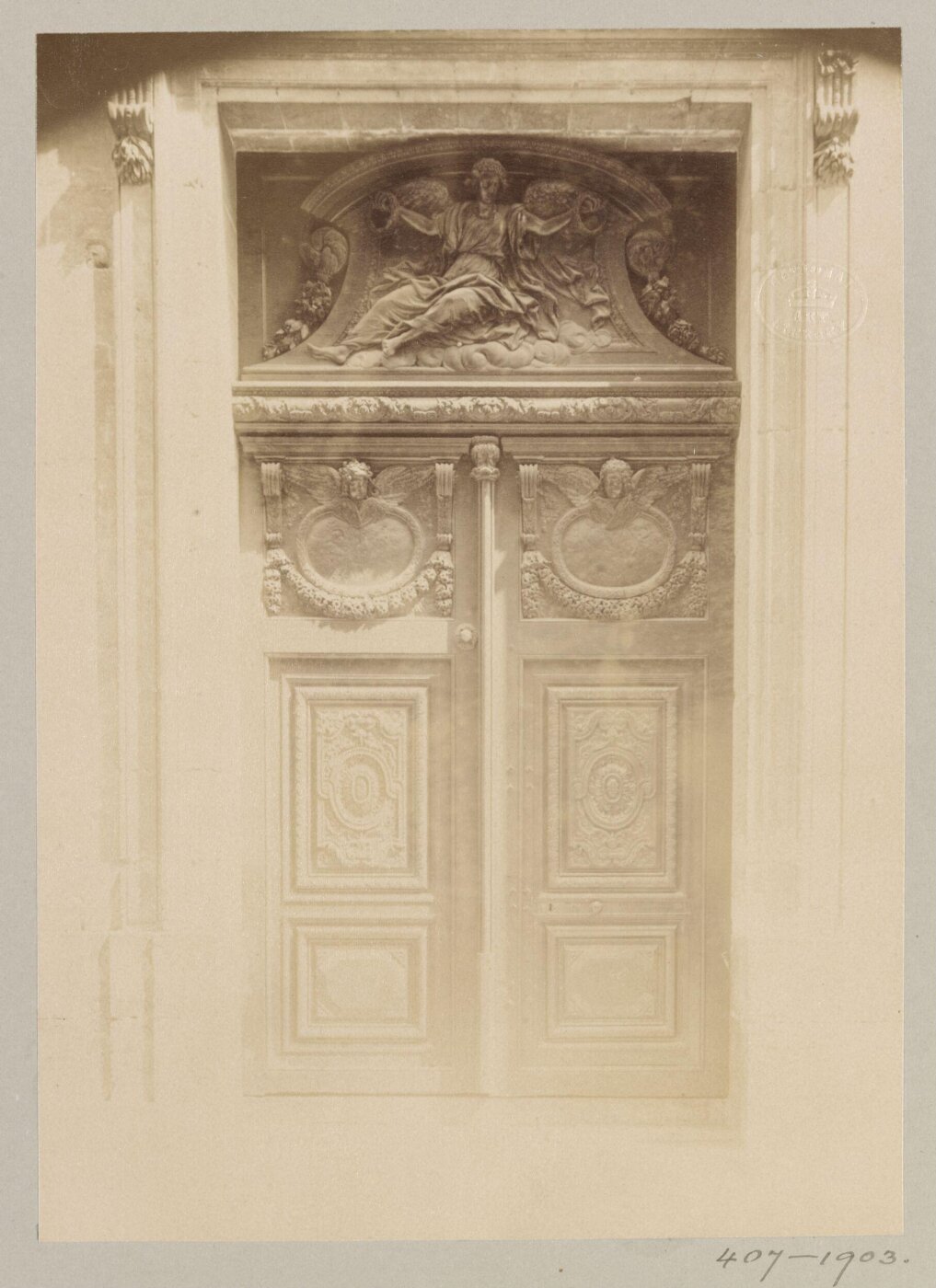 Atget, Jean-Eugène-Auguste, Church of St Nicholas du Chardonnet, Paris, France