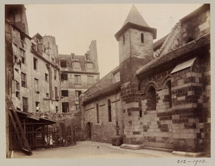 Church of St Julien, Paris, France top image