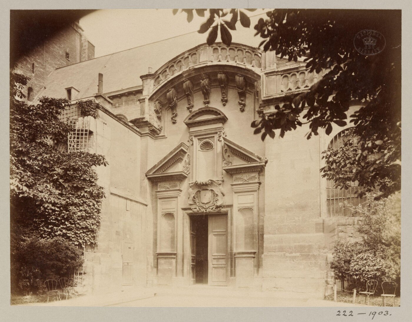 Atget, Jean-Eugène-Auguste, Church of St Germain du Pres, Paris, France