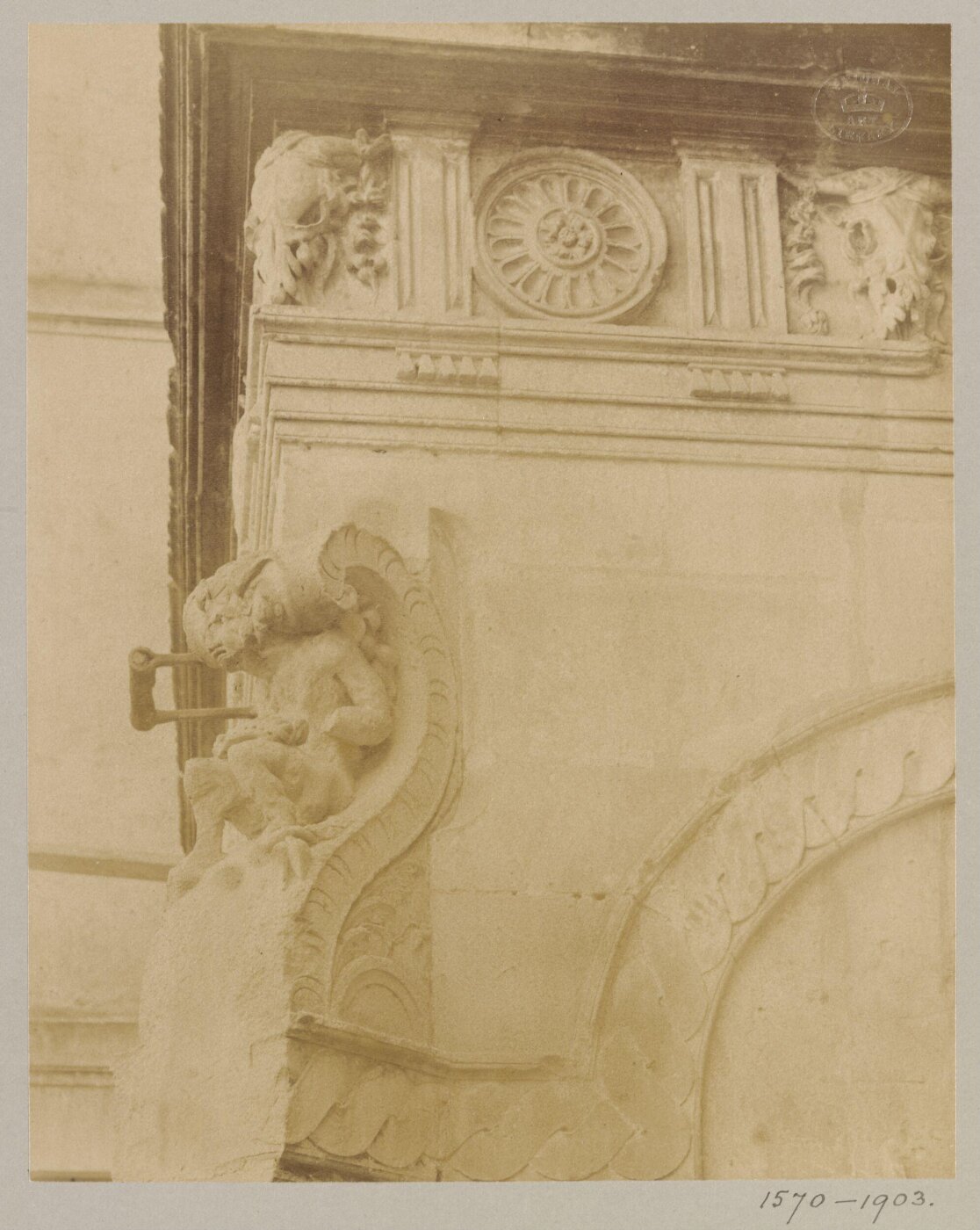 Atget, Jean-Eugène-Auguste, House of Henri II, La Rochelle, France