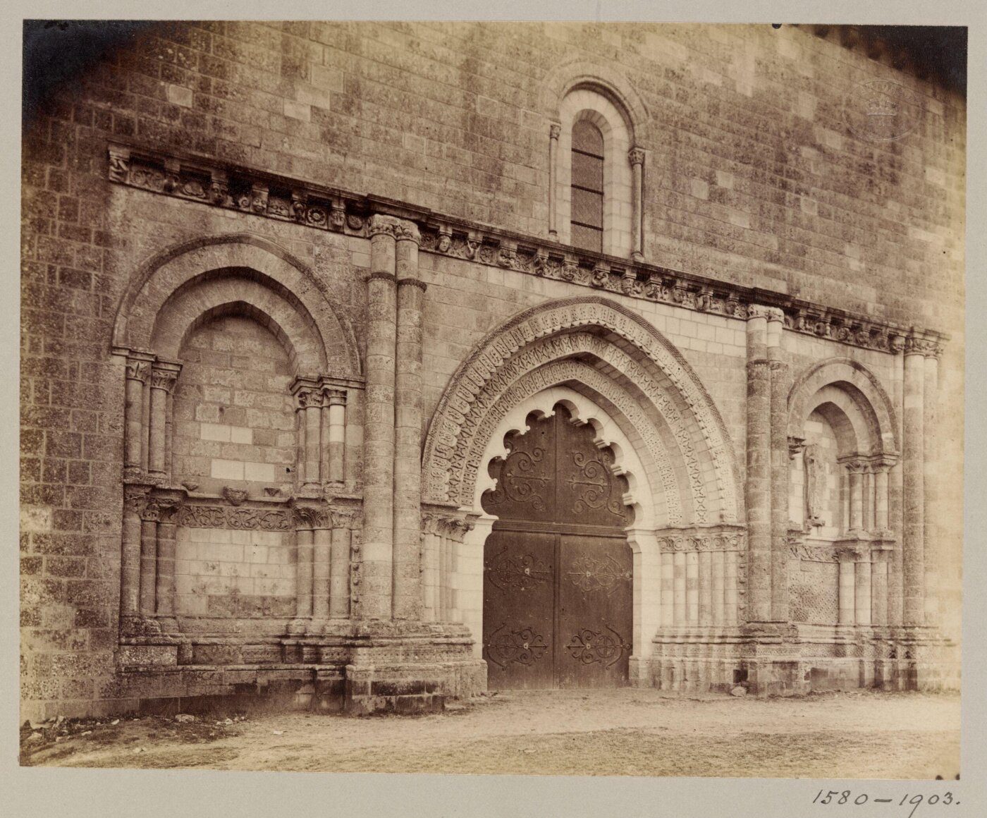 Atget, Jean-Eugène-Auguste, Fortified church, near La Rochelle, France