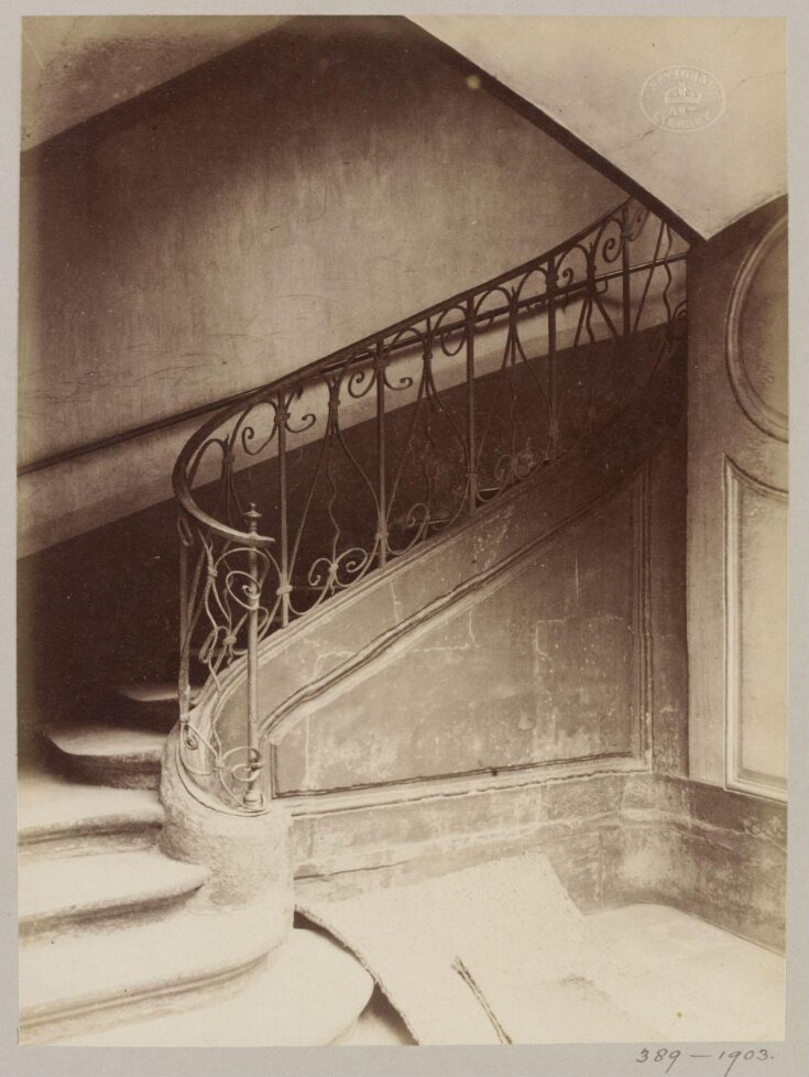 Staircase, Hotel le Charron, Paris, France top image