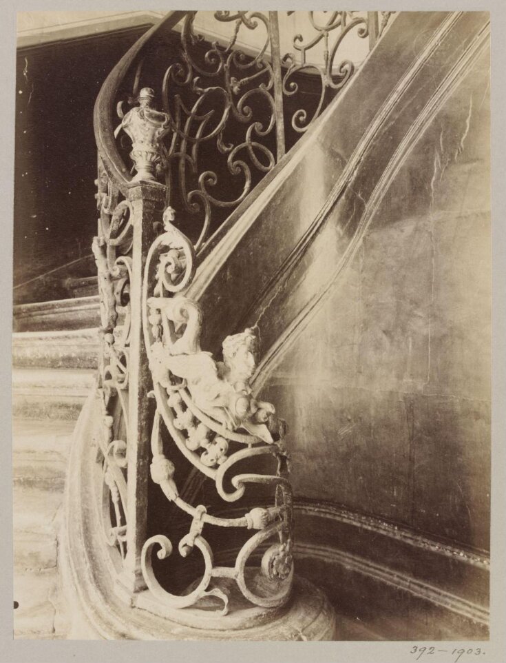 Staircase, Hotel d'Epernon, Paris, France top image