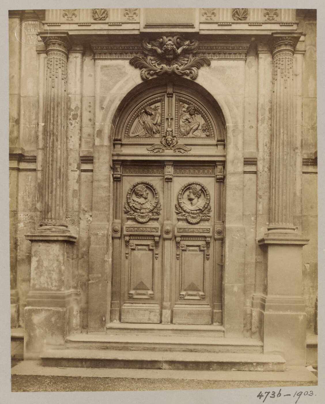 Atget, Jean-Eugène-Auguste, Oratorie Marie de Medicis, Paris, France