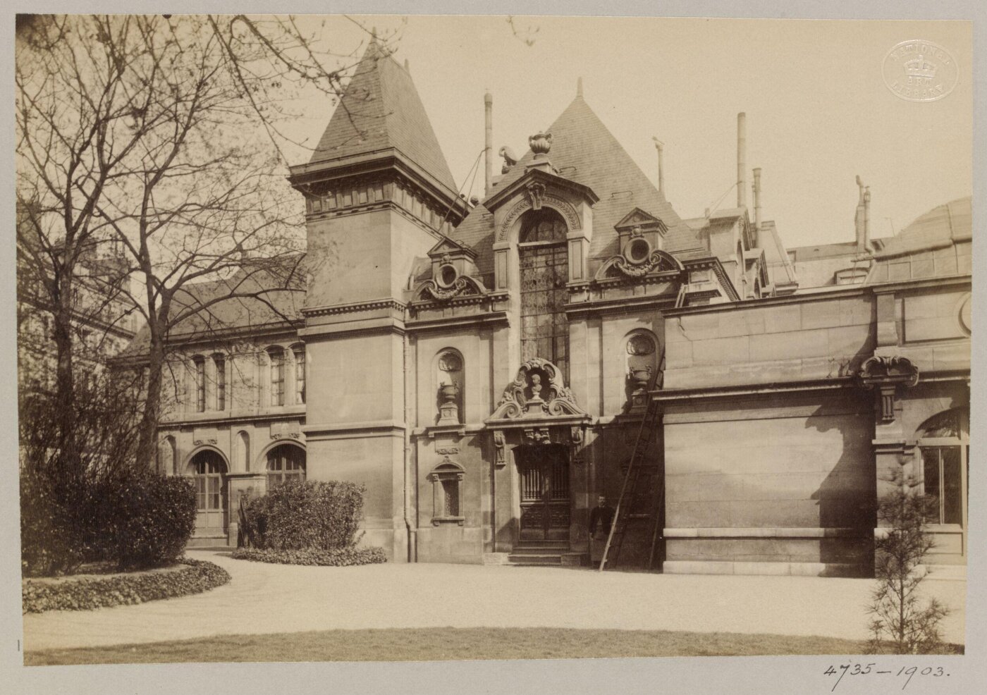 Atget, Jean-Eugène-Auguste, Oratorie Marie de Medecis, Paris, France