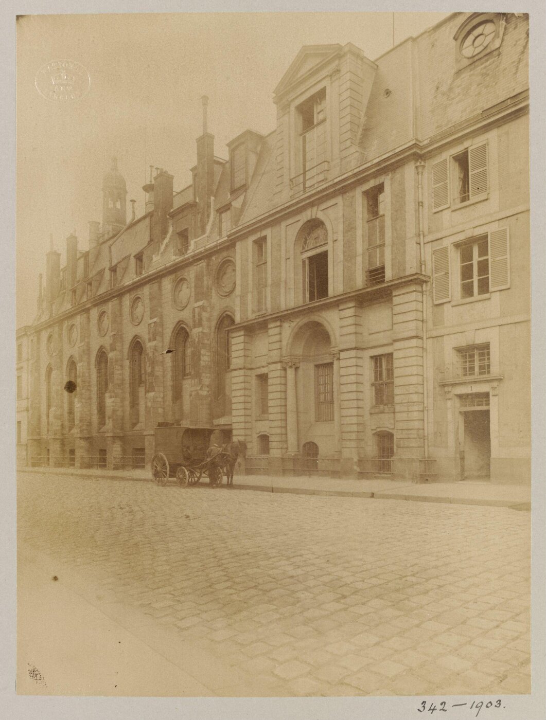 Atget, Jean-Eugène-Auguste, Lycee Henry IV, Paris, France