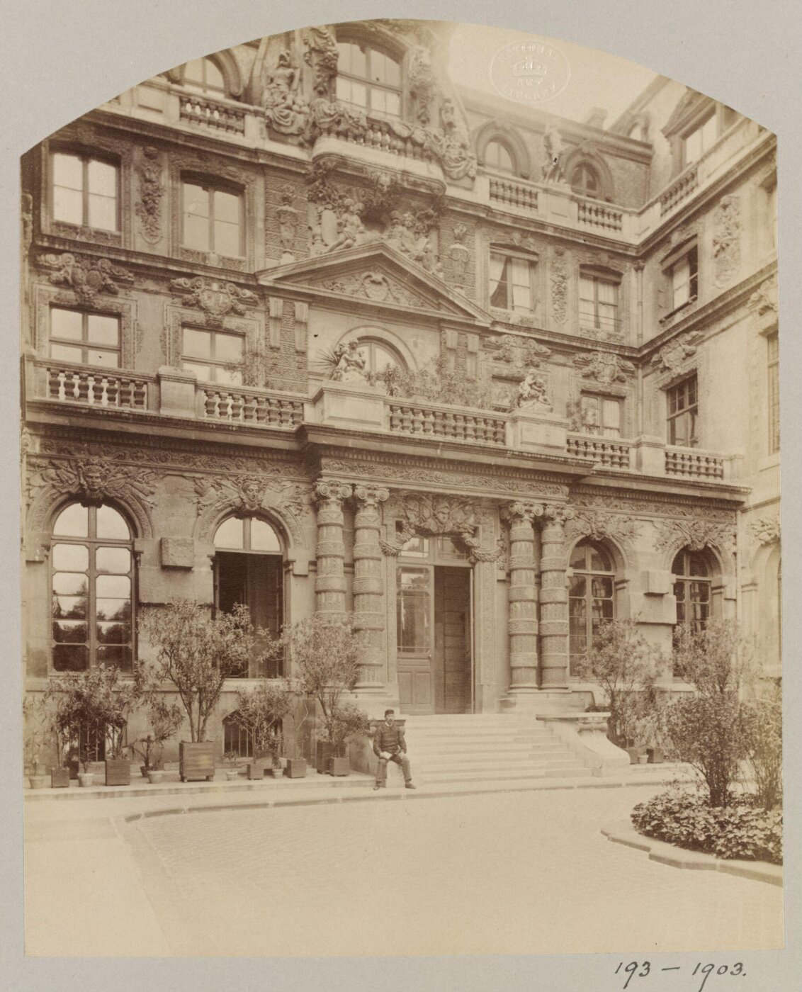 Atget, Jean-Eugène-Auguste, Hotel Lavalette, Paris, France