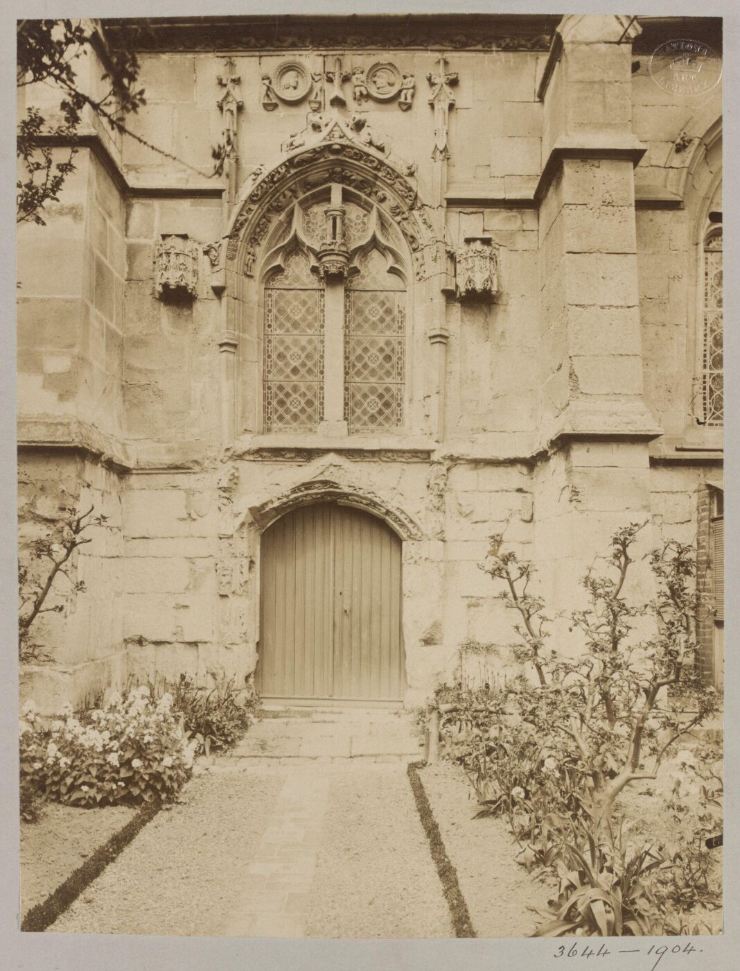 Atget, Jean-Eugène-Auguste, Doorway & Window, St Brice, Sarcelles, France