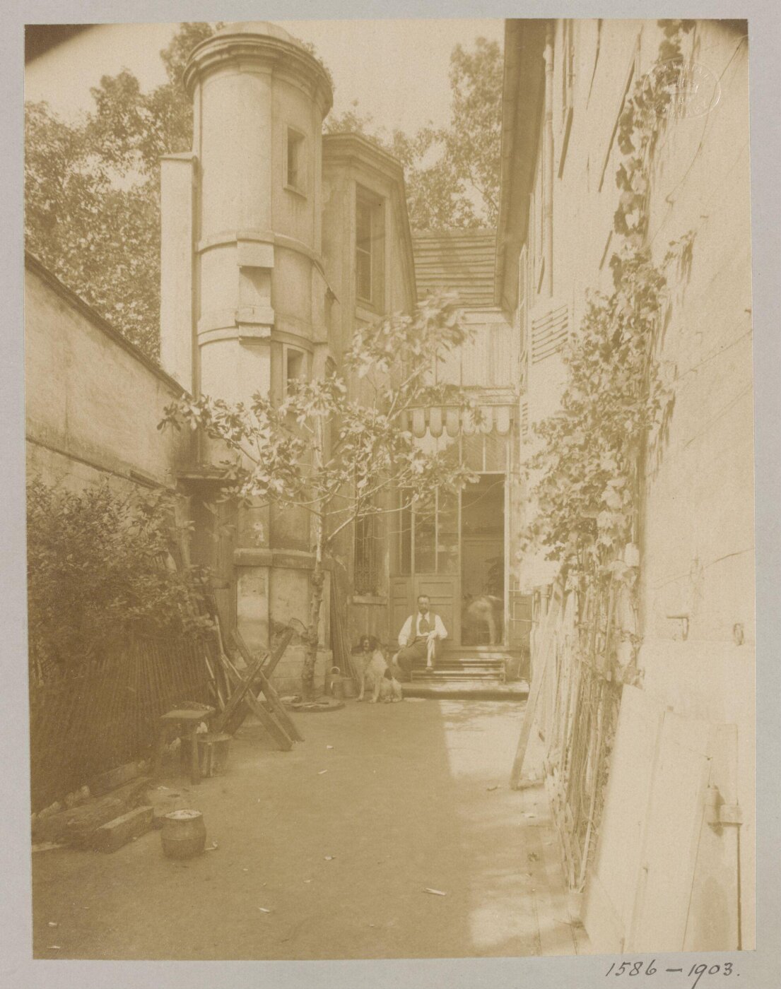 Atget, Jean-Eugène-Auguste, Carmelite Convent, St Denis, France