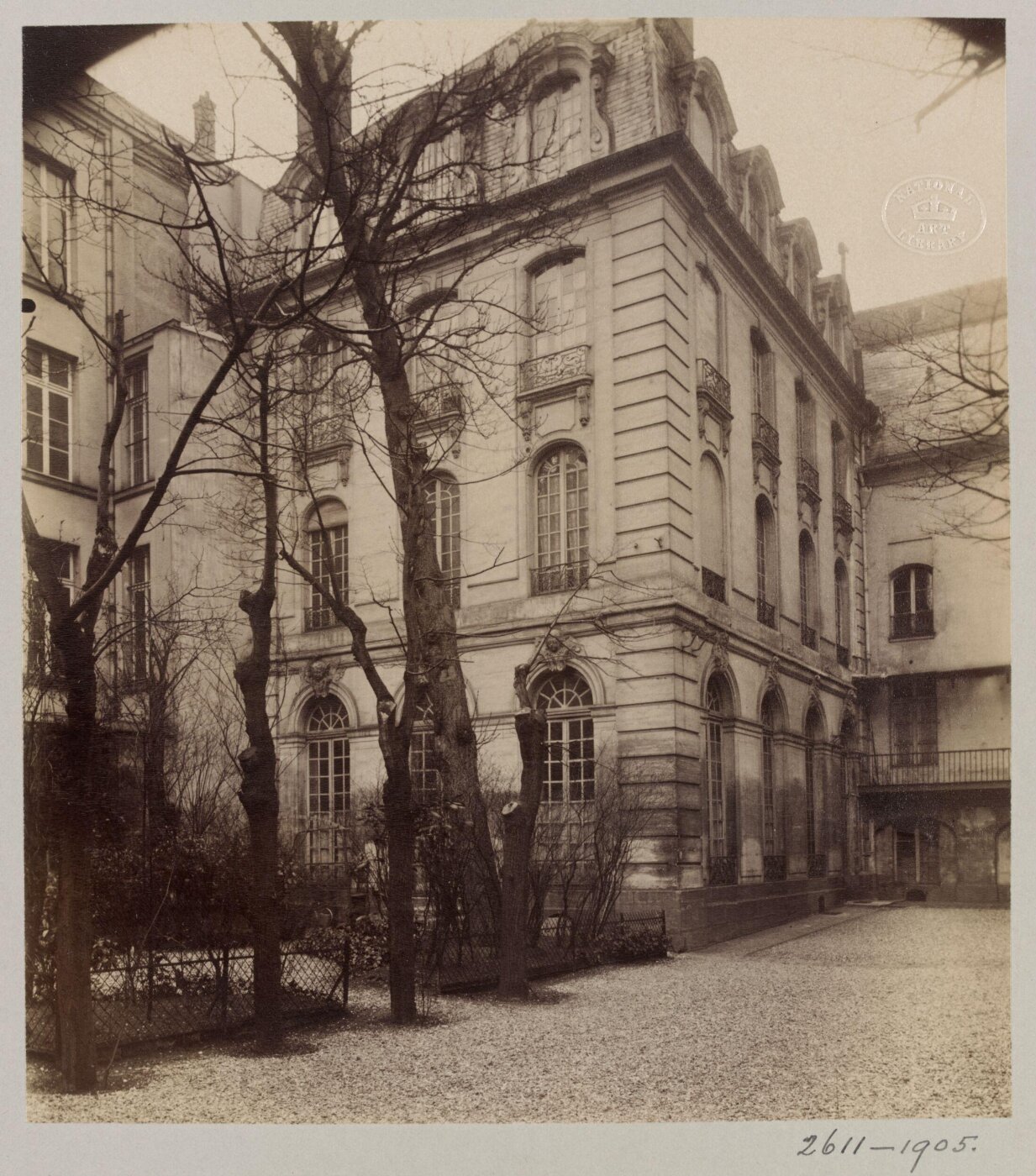 Atget, Jean-Eugène-Auguste, Convent of English Benedictines, Paris, France