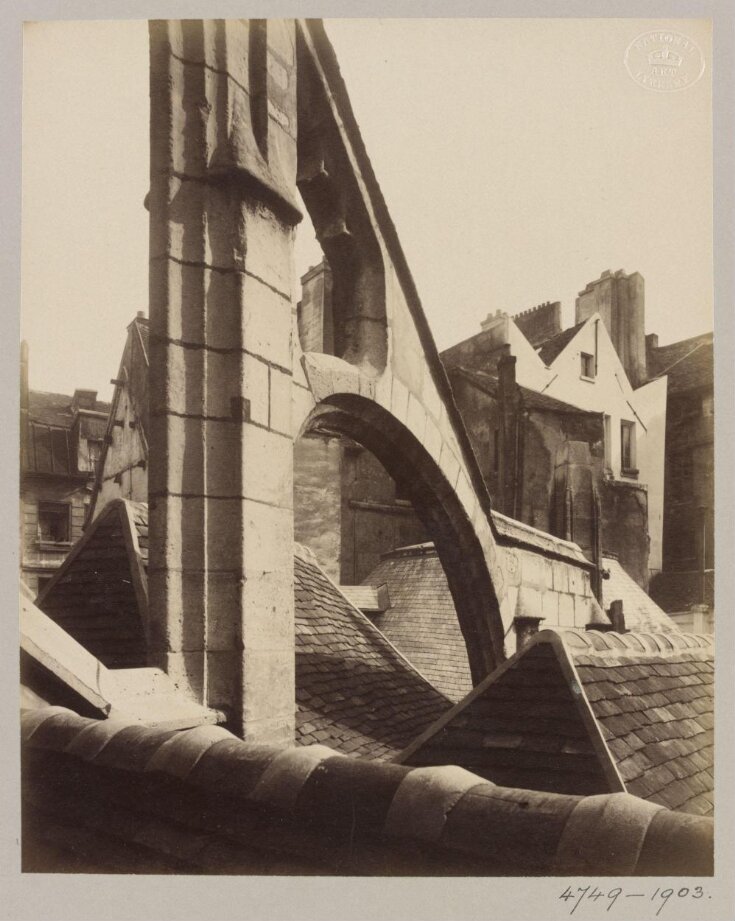 Flying Buttresses, St Severin, Paris, France top image
