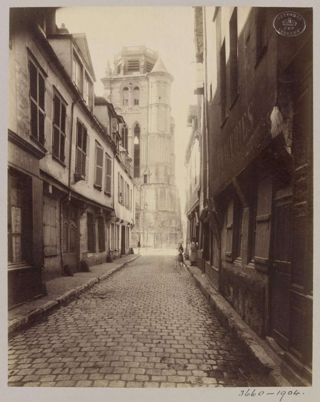 Atget, Jean-Eugène-Auguste, Rue Étamine, Beauvais, France