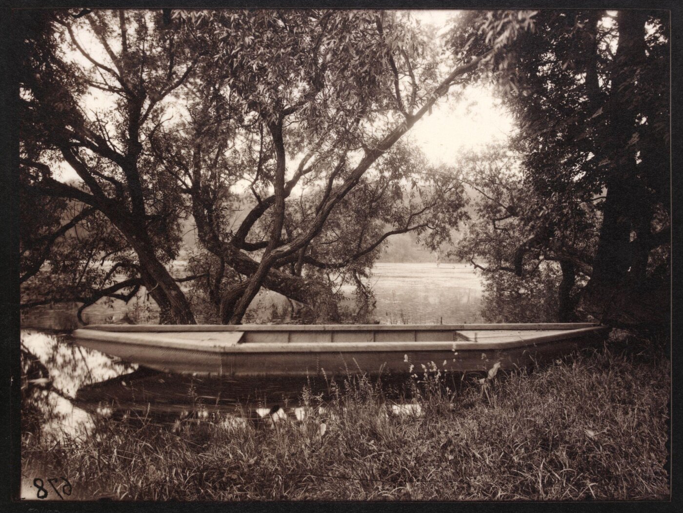 Atget, Jean-Eugène-Auguste, Etang de Corot, ville d'Avray