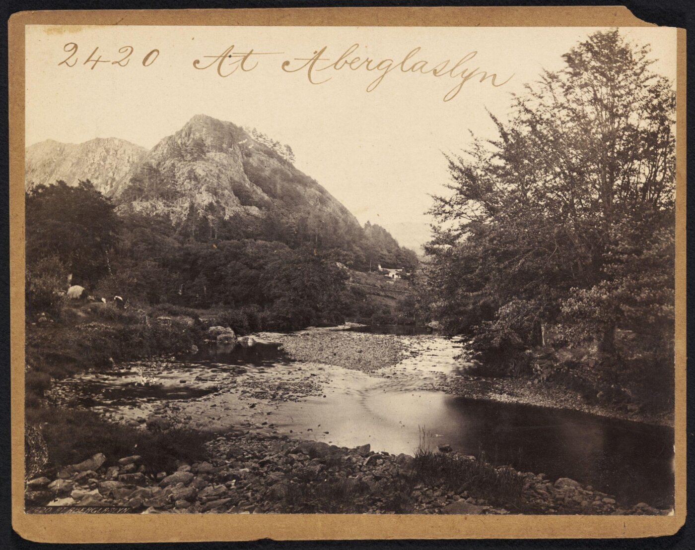 Francis Frith, At Aberglaslyn