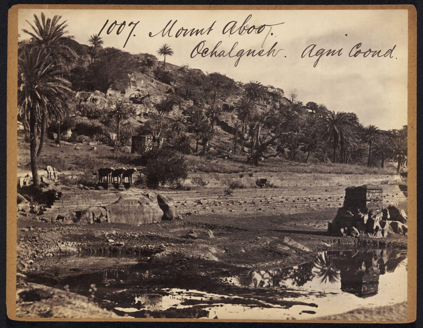 Francis Frith, Mount Aboo. Ochalgush. Agni Coond.
