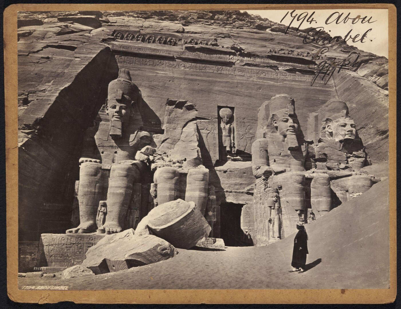 Francis Frith, Abou Simbel. Egypt