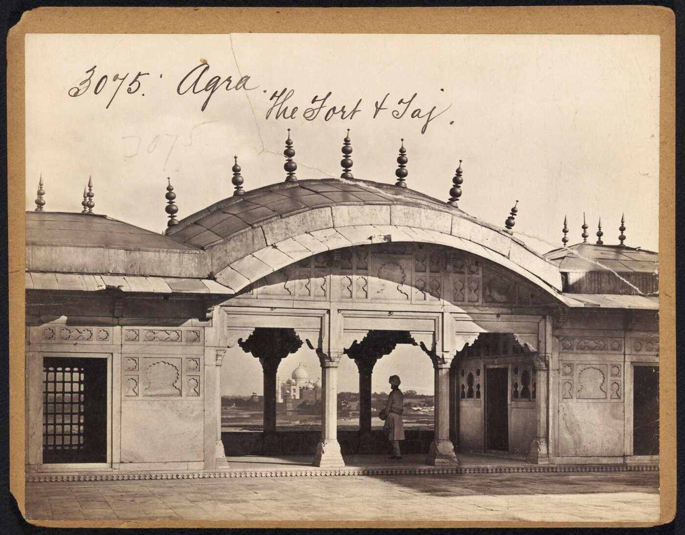 Francis Frith, Agra. The Fort and Taj