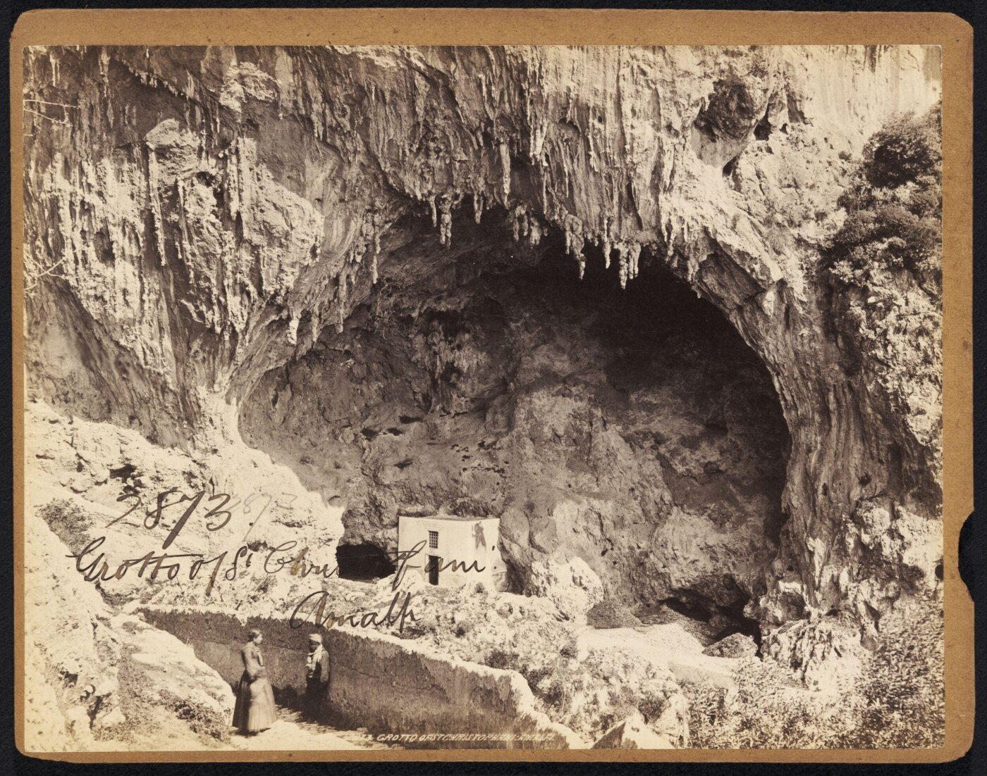 Francis Frith, Grotto of St Christofani, Amalfi