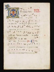 Gradual (the Camaldolese Gradual), with the Sanctorale, Common of the Saints and the Office of the Dead, in Latin thumbnail 1