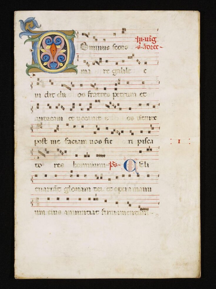 Gradual (the Camaldolese Gradual), with the Sanctorale, Common of the Saints and the Office of the Dead, in Latin top image