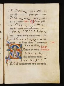 Gradual (the Camaldolese Gradual), with the Sanctorale, Common of the Saints and the Office of the Dead, in Latin thumbnail 1