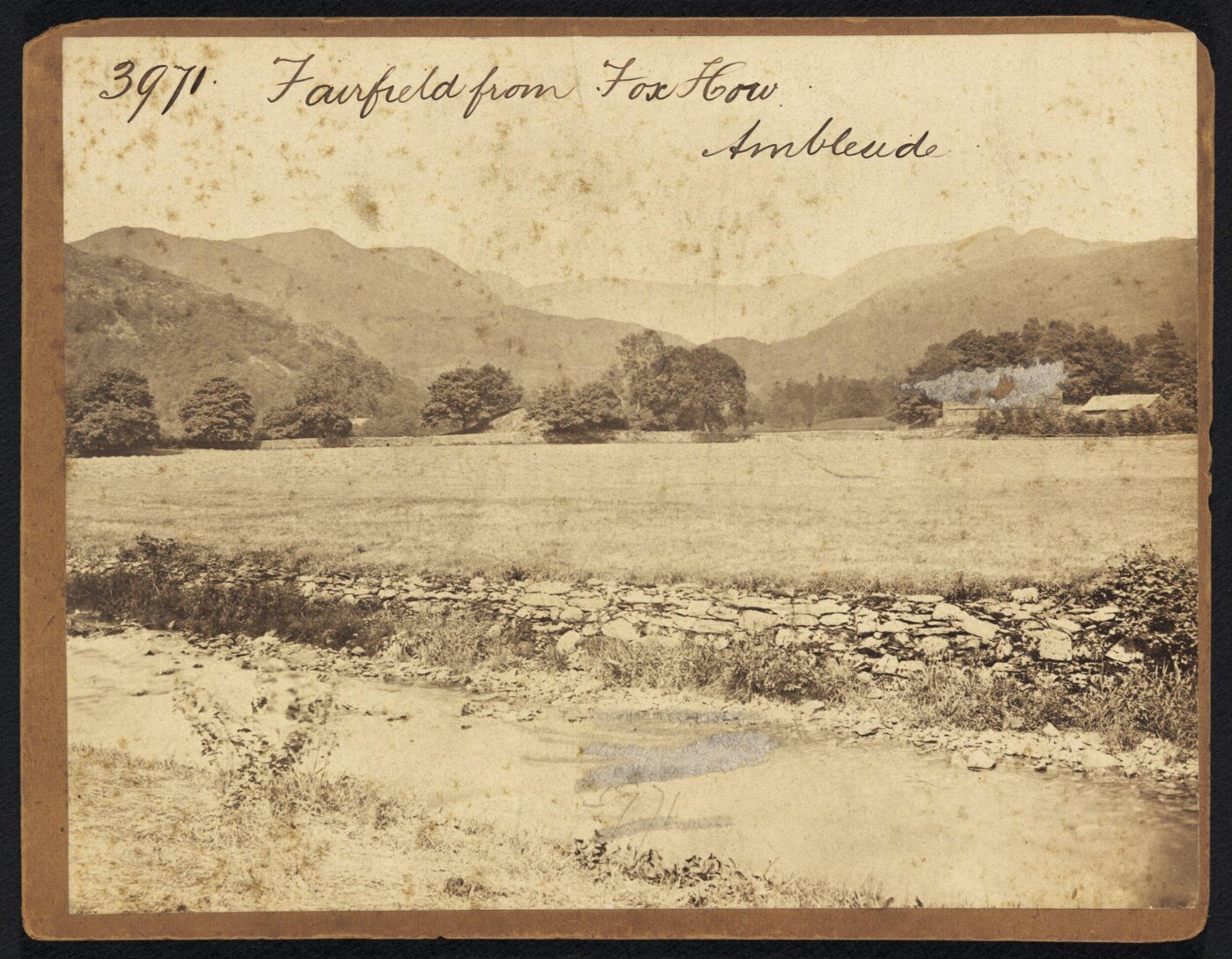 Francis Frith, Fairfield from Fox How.  Ambleside