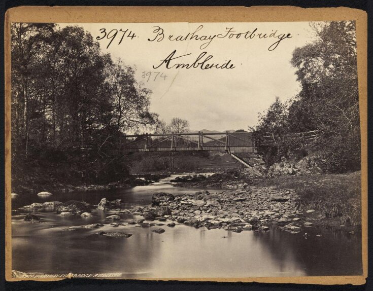Brathay Footbridge.  Ambleside top image
