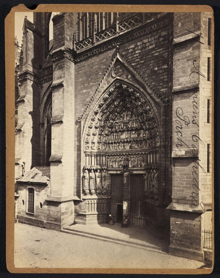 Amiens Cathedral Porch top image