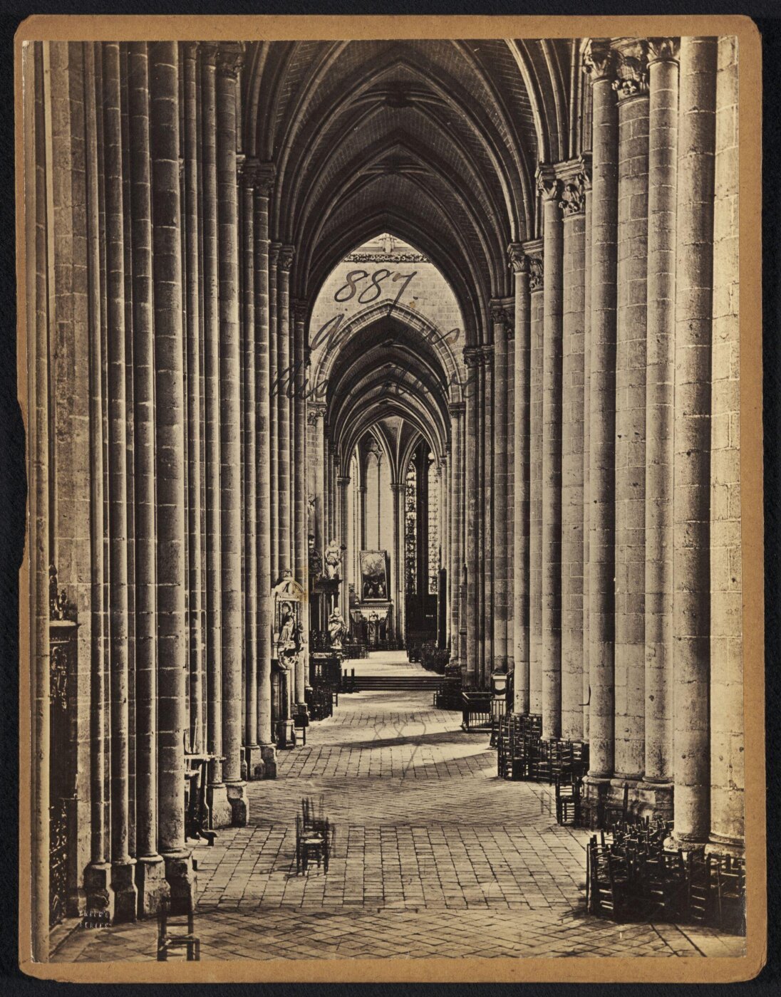 Francis Frith, Amiens Aisle Nave
