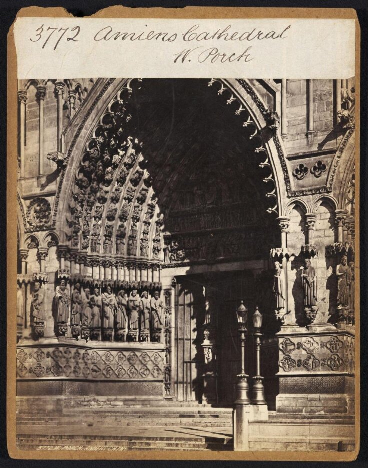 Amiens Cathedral W. Porch top image