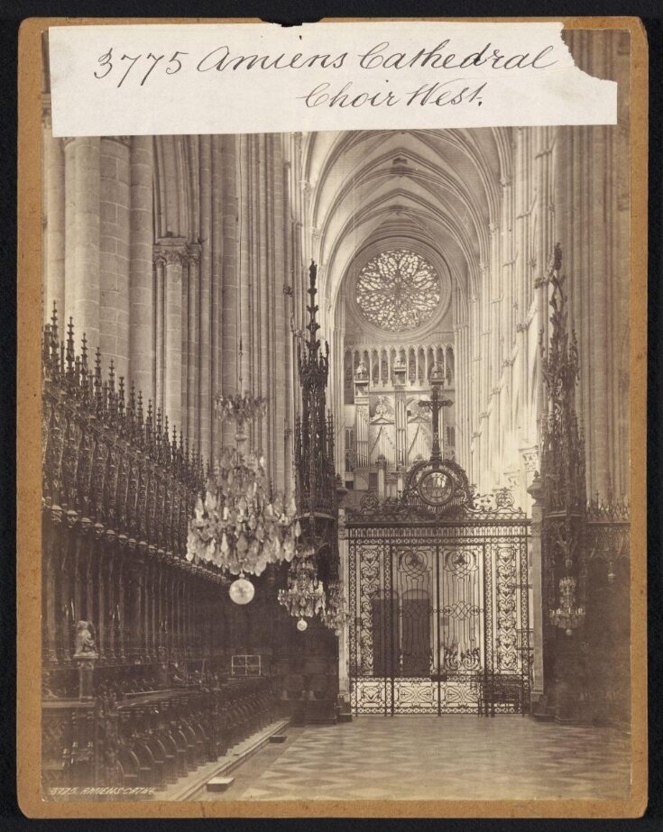Amiens Cathedral Choir West top image