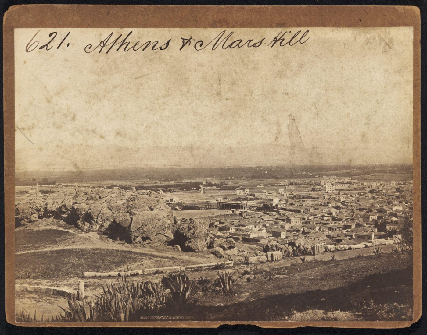 Francis Frith, Athens & Mars Hill