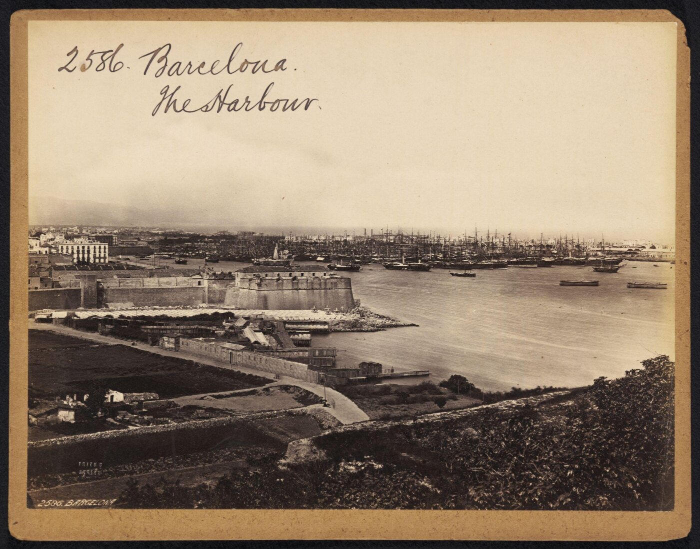 Francis Frith, Barcelona. The Harbour
